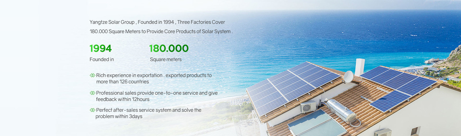 China Yangtze Solar Power Co., Ltd. 회사 프로필 